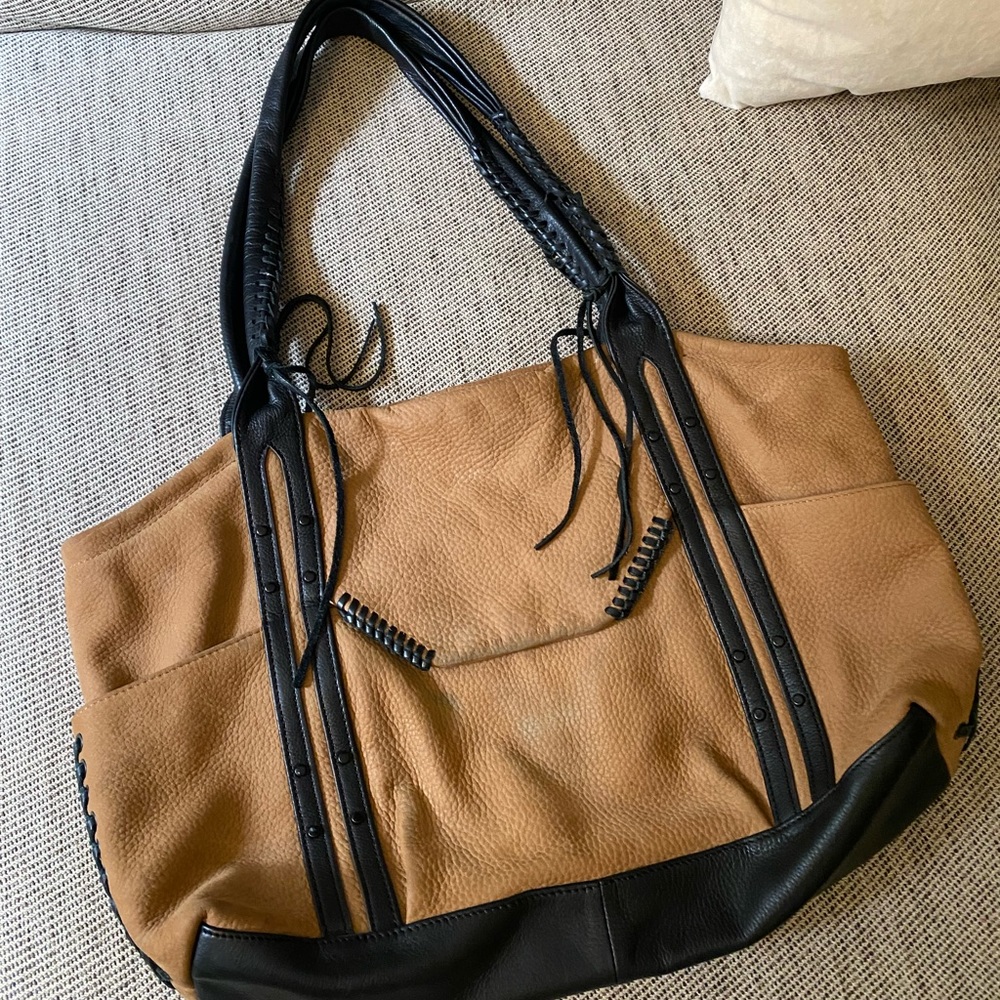 Aimee Kestenberg Brown Leather tote